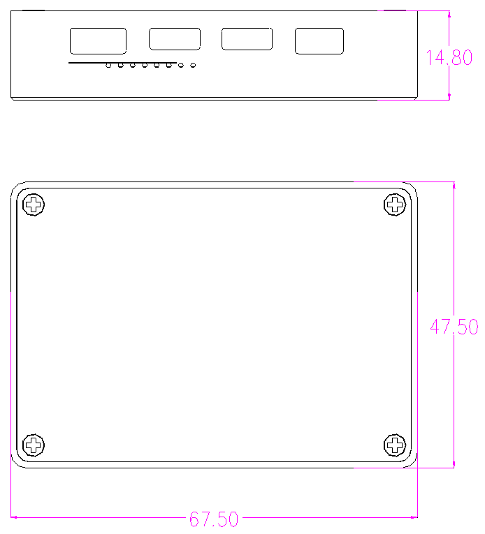 FIP-2410 Dimension