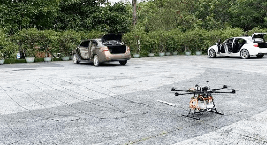 Tethered UAV